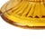 Art Deco Amber Cake Stand in Depression Glass For Sale - Image 11 of 16