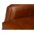 Classic Brown Leather Swivel Armchair For Sale - Image 11 of 11