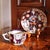 English Derby Early 19th Century Gilt Imari Cup and Saucer For Sale - Image 3 of 13