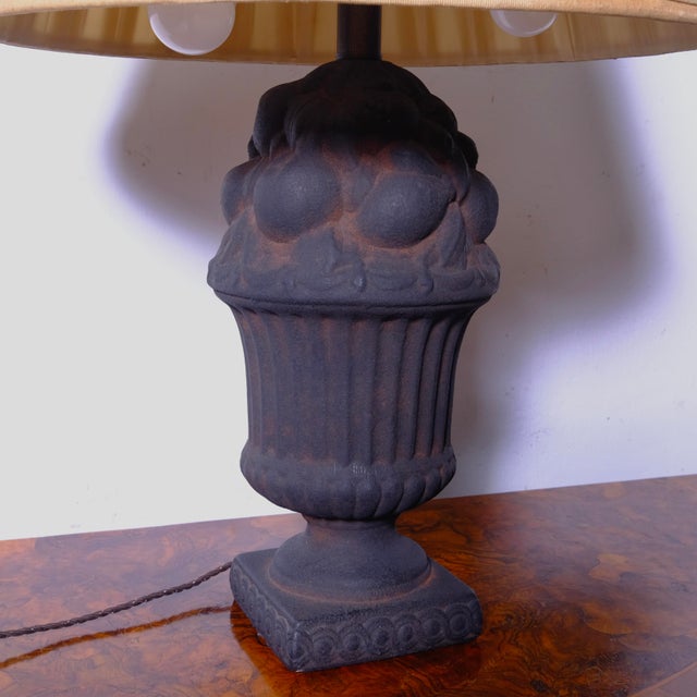 Cast Iron Table Lamp, 1960s For Sale - Image 14 of 18