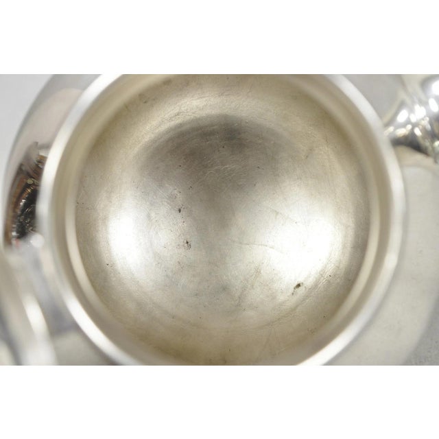 Vintage Rogers Bros Remembrance 9802 Victorian Silver Plated Teapot Tea Kettle For Sale - Image 11 of 15
