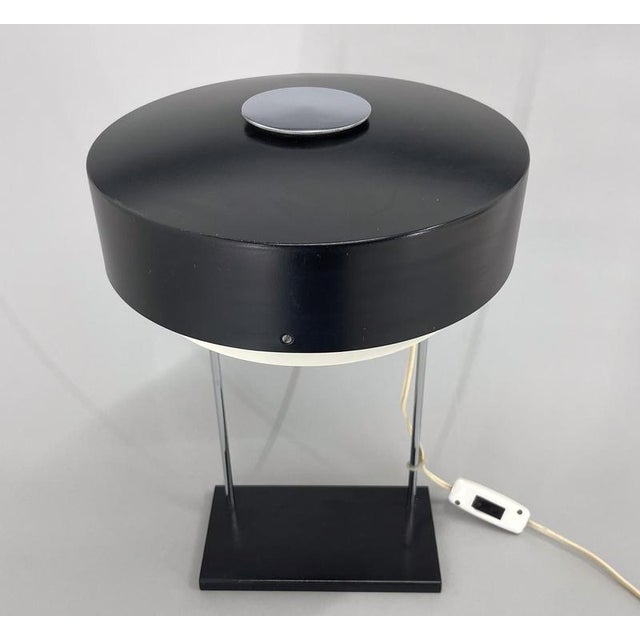 1970s Mid-Century Table Lamp attributed to Josef Hůrka for Napako, 1970s For Sale - Image 5 of 12