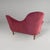 Italian Sofa in Purple-Ret Velvet and Wood, 1930s For Sale - Image 6 of 13