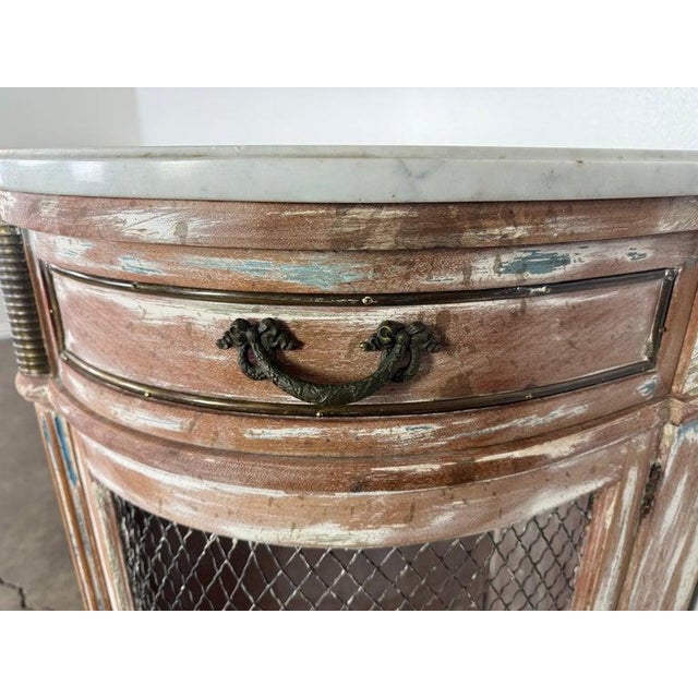 19th Century Pair of Distressed Neoclassical Italian Cabinets For Sale - Image 15 of 18