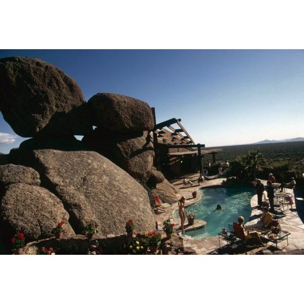 Hovgard Home 1973 Carl Hovgard’s home, Bouldereign in Carefree, Arizona, built around the boulders on a desert site,...