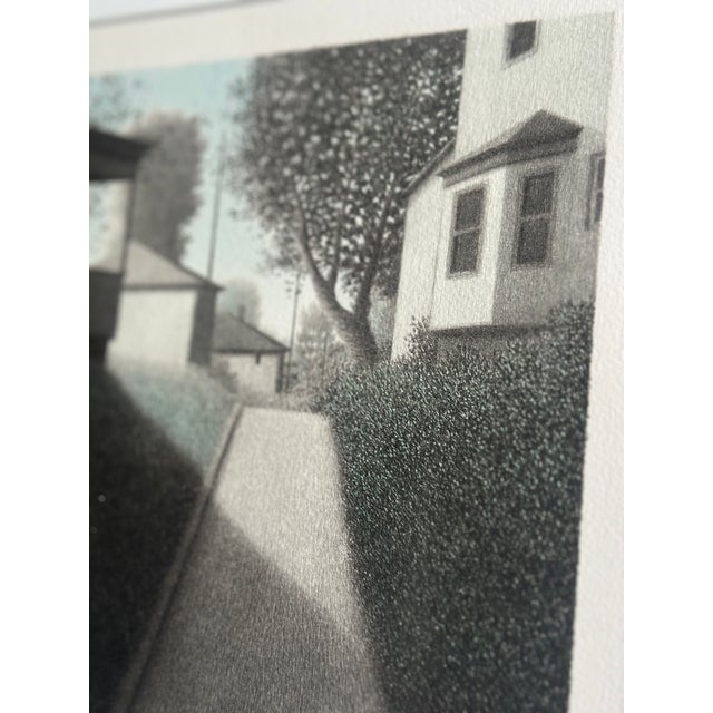 1980s Robert Kipniss 'Ohio Morning' Signed Lithograph 19/120 For Sale - Image 9 of 11