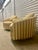 Mid-Century Modern Vintage Mid-Century Modern Swivel 80s Barrel Lounge Chairs Attributed Milo Baughman Set of Two . For Sale - Image 3 of 12