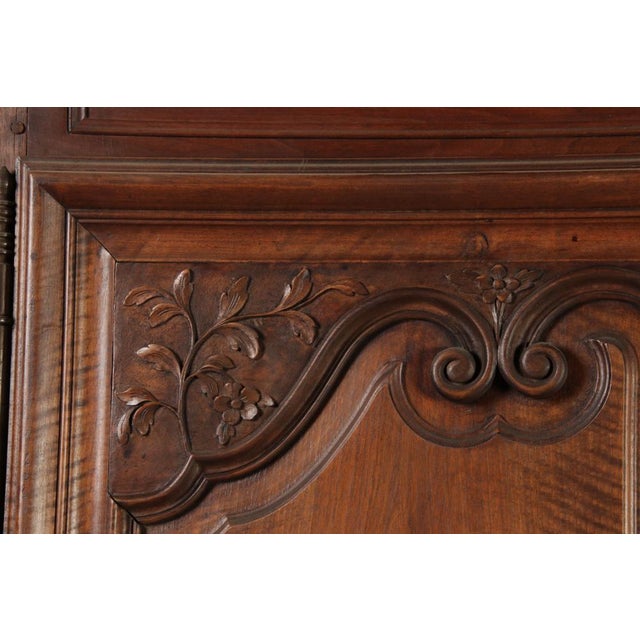 Antique Baroque Cabinet in Walnut, 1880 For Sale - Image 14 of 18