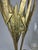 Large Art Nouveau Style Floor Vase in Brass and Glass, 1970 For Sale - Image 6 of 12
