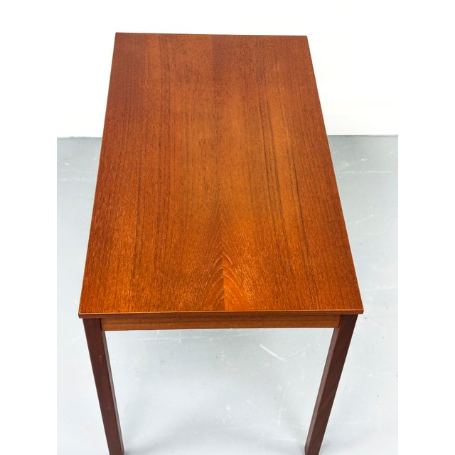Small Teak Desk with Drawers from Domino Møbler, 1970s For Sale - Image 12 of 17