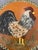 2000 - 2009 Unique & Whimsical Hand Painted Bar Height Rooster Stool For Sale - Image 5 of 11