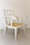 Art Nouveau White Lacquered Beech Armchair by Josef Hoffmann, in Restored conditions. Designed 1890 to 1919 This piece is...
