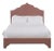 Clementine King Bedframe, Blush Velvet For Sale