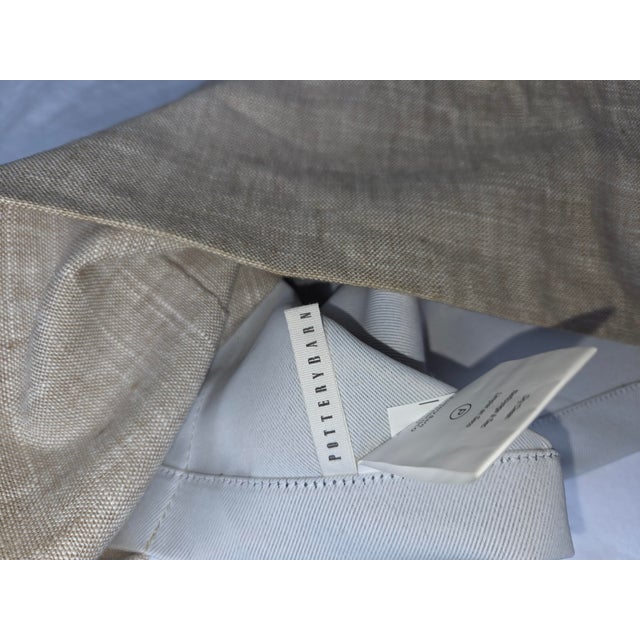 These are substantial Drape Panels (4 Panels of 48"x96") Linen Khaki Blackout by POTTERY BARN In excellent conditions from...