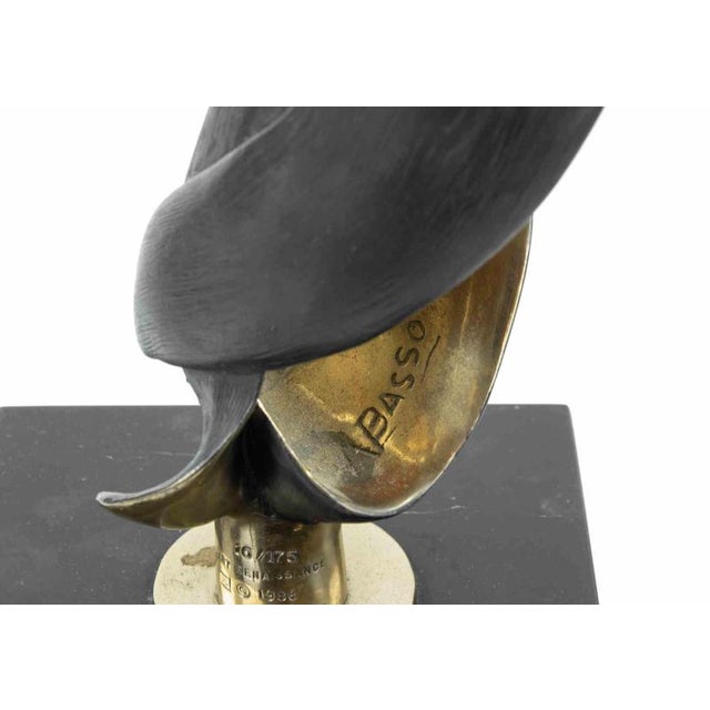 Angelo Basso, Leda Sculpture, 1986, Bronze For Sale - Image 10 of 11