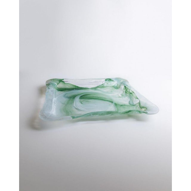 Vintage Murano Glass Tray, Italy, 1970s For Sale - Image 11 of 12