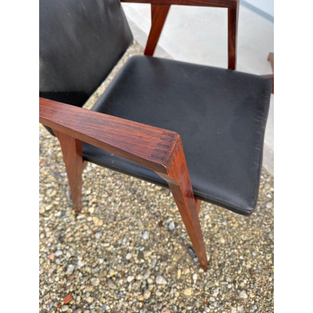 1960s Model Tl22 Desk and Armchair by Franco Albini for Poggi, 1958, Set of 2 For Sale - Image 5 of 8