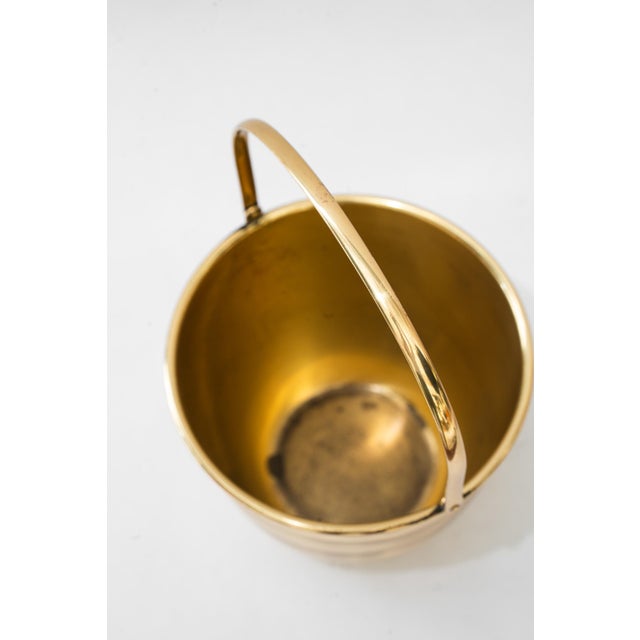 Ice Bucket in Brass, Vienna, Austria, 1920s For Sale - Image 4 of 9