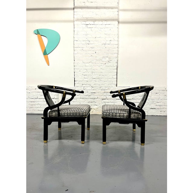 Century Furniture James Mont Ming Style Chairs by Century Furniture For Sale - Image 4 of 11