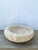 Modern stylish Revelation Swaddle Travertine Bowl Large. Original Retail $696. Showroom floor sample.
