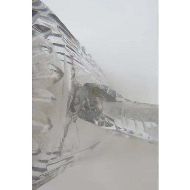 Transparent English or Irish Cut Glass 1/2 Half Pint Tankard Mug 19th Century For Sale - Image 8 of 9