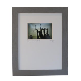 La Rogativa, San Juan p.r. Custom Framed and Matted by C. Damien Fox For Sale