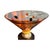 A spectacular large murano art glass centrepiece bowl, combining vibrant colour, traditional venetian glassmaking...