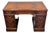 Colonial Manufacturing Leather Top Mahogany Regency Desk For Sale