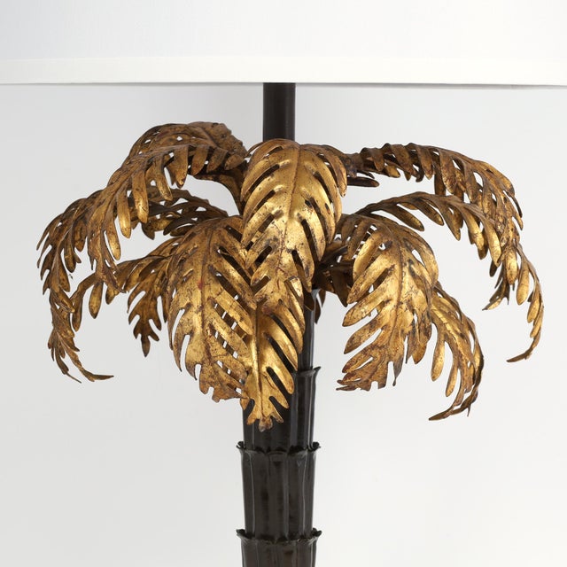 Warren Kessler Vintage Pair of Palm Tree Table Lamps For Sale - Image 4 of 9