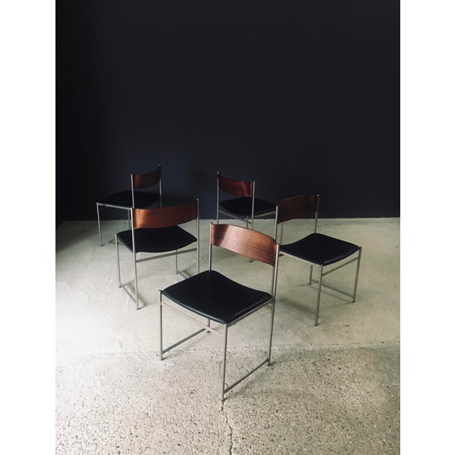 Mid-Century Modern SM08 Dining Chair Set by Cees Braakman for Ums Pastoe, Netherlands, 1960s, Set of 5 For Sale - Image 12 of 18