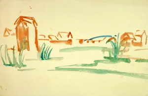 Stephane Magnard, Country Scene of Madagascar