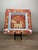 Vintage Rosenthal Germany porcelain tray featuring a stylized elephant motif with rich orange and burgundy fields and...