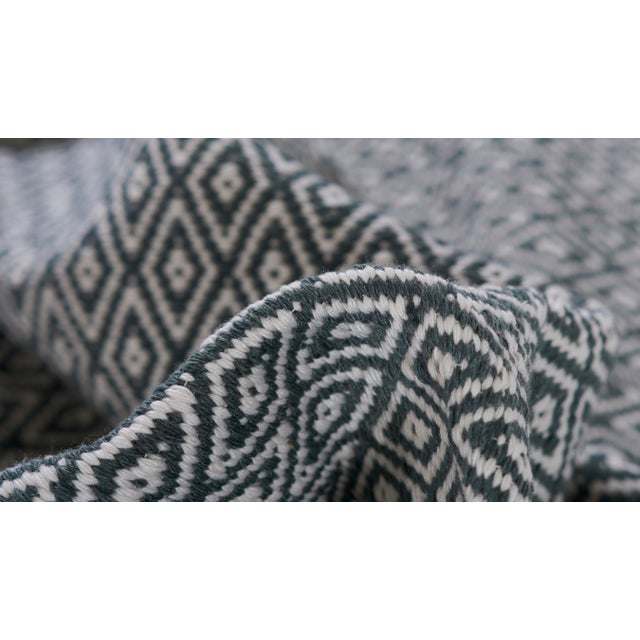 Slate Gray Erin Gates by Momeni River Davis Slate Hand Woven PET Indoor Outdoor Rug 5' X 7'6" For Sale - Image 8 of 9