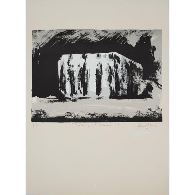 Claude Hastaire, Welcome et bienvenue, Lithograph For Sale