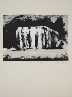 Claude Hastaire, Welcome et bienvenue, Lithograph