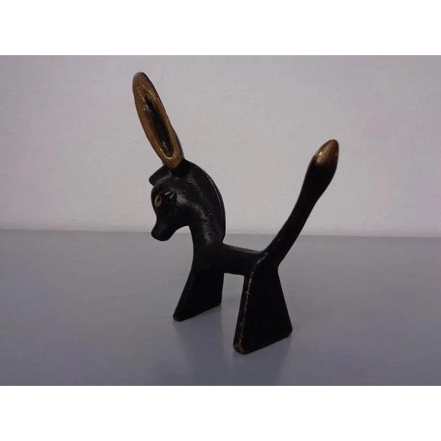 Metal Brass Donkey by Walter Bosse, 1950s For Sale - Image 7 of 12