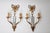 Gold Hollywood Regency Wall Lights with Arrow and Quiver Gold & Crystal Glass from Maison Baguès, 1970s, Set of 2 For Sale - Image 8 of 9