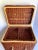 Vintage Woven Wicker Basket With Picnic Accessories- 22 Pieces For Sale - Image 10 of 13