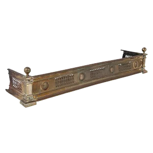 English Brass Fire Fender