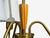 Wood Swedish Modern, Pendant Light, Brass, Wood, Sweden, 1940s For Sale - Image 7 of 10