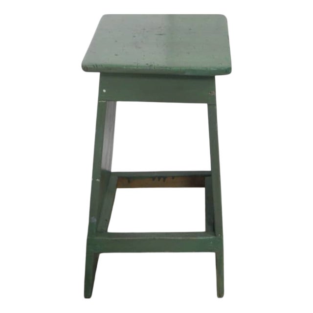 Stool in Fir, 1960 For Sale