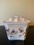 Mid-Century Italian Hand-Painted Chinoiserie Tulipiere Vase For Sale - Image 12 of 13