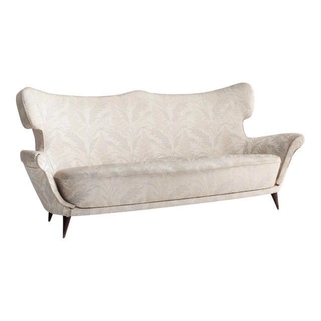 Sculptural Mid Century Italian Sofa Attributed to Maurizio Tempestini For Sale