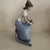 Lladro 1980s Beautiful Nao by Lladro Figurine of Young Woman with a Puppy For Sale - Image 4 of 5