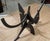 Signed Pucci De Rossi Sculptural Blackened Steel Dining Table Base, 1987 For Sale - Image 14 of 18