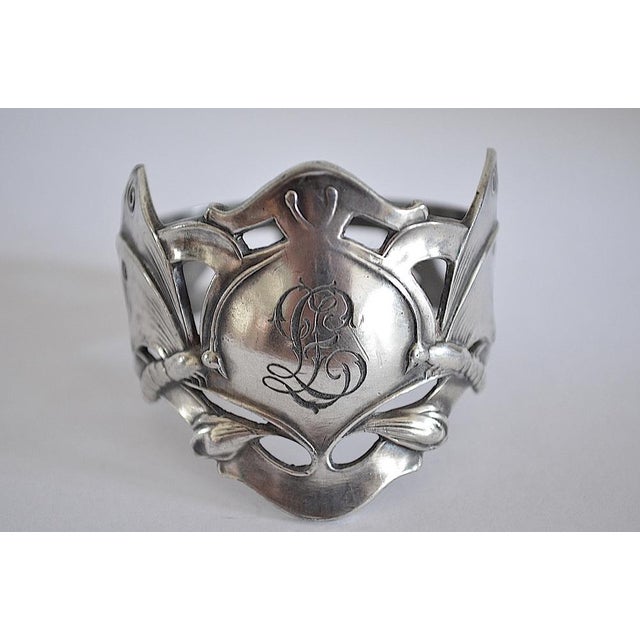 Silver Antique Art Nouveau Napkin Ring from WMF, 1900s For Sale - Image 8 of 9