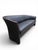 Vintage Ekornes Scandinavian Modern Black Leather Sofa With Rosewood Accents For Sale In Chicago - Image 6 of 9