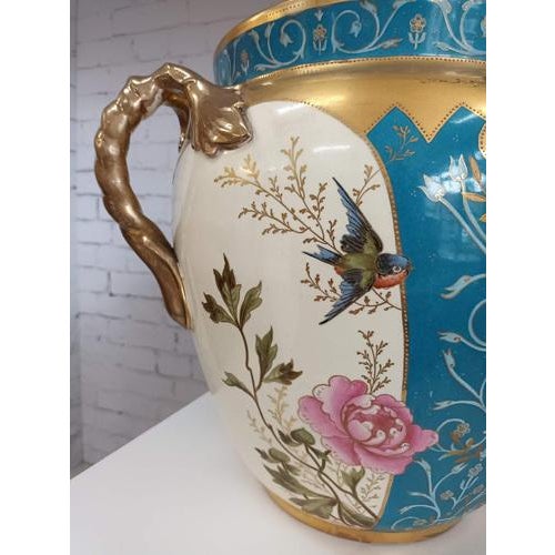 Antique Vase by France Anton Mehlem from Royal Bonn, 1875 For Sale - Image 6 of 15