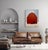 Midwinter by Justin Wheatley | Acrylic on Canvas Red Barn in Snow For Sale - Image 11 of 11