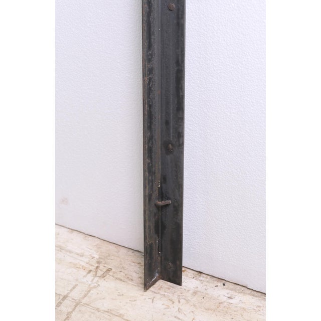 Early 20th Century Arts & Crafts Fireplace Insert With Hand Hammered Rivets For Sale - Image 6 of 6